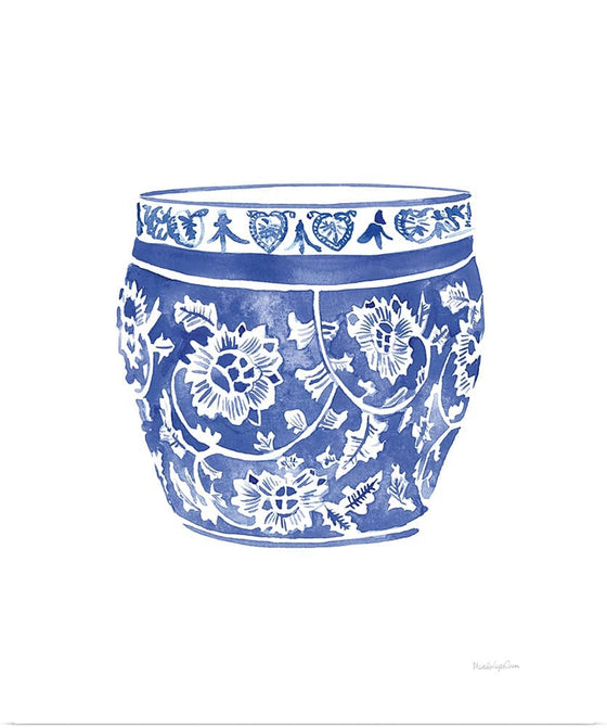 “Chinoiserie Vase IV“, Mercedes Lopez Charro