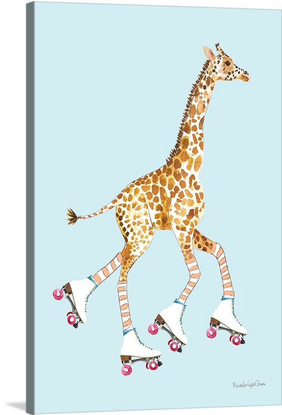 “Giraffe Joy Ride IV“, Mercedes Lopez Charro