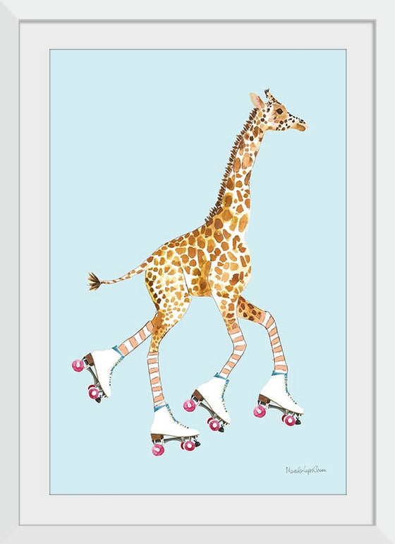 “Giraffe Joy Ride IV“, Mercedes Lopez Charro