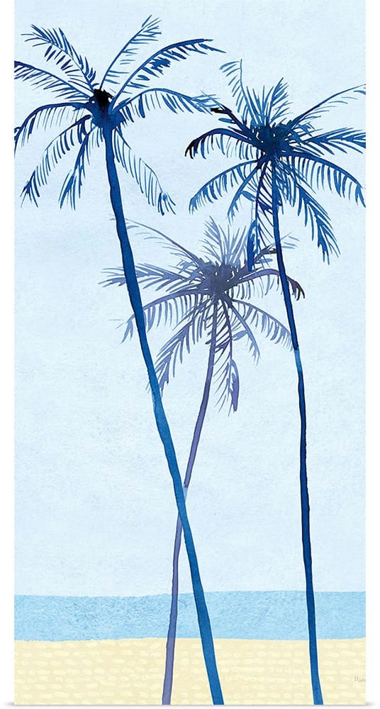 “Laguna Palms Triptych II“, Mercedes Lopez Charro