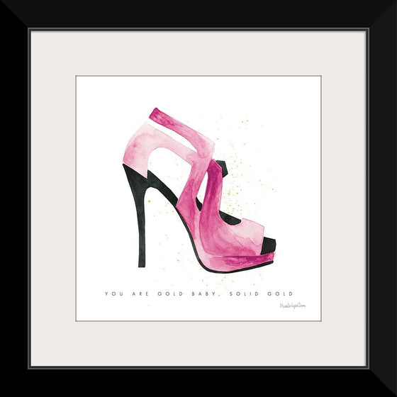 “Glitz and Glam VII Pink Crop“, Mercedes Lopez Charro