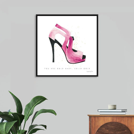 “Glitz and Glam VII Pink Crop“, Mercedes Lopez Charro