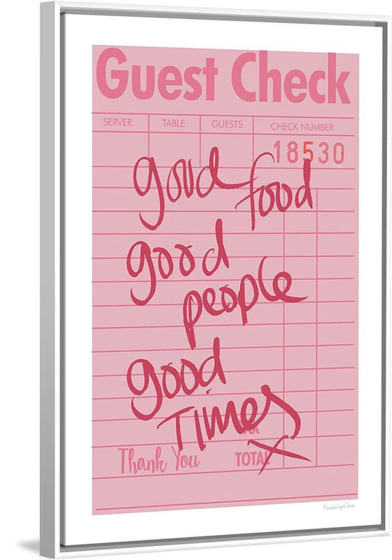 “Guest Check I“, Mercedes Lopez Charro