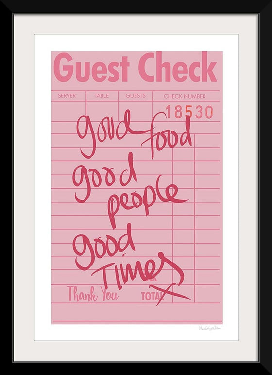 “Guest Check I“, Mercedes Lopez Charro