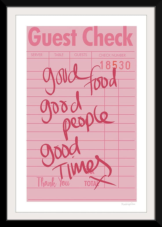 “Guest Check I“, Mercedes Lopez Charro