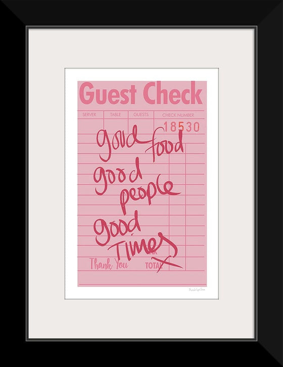 “Guest Check I“, Mercedes Lopez Charro