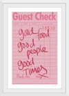 “Guest Check I“, Mercedes Lopez Charro