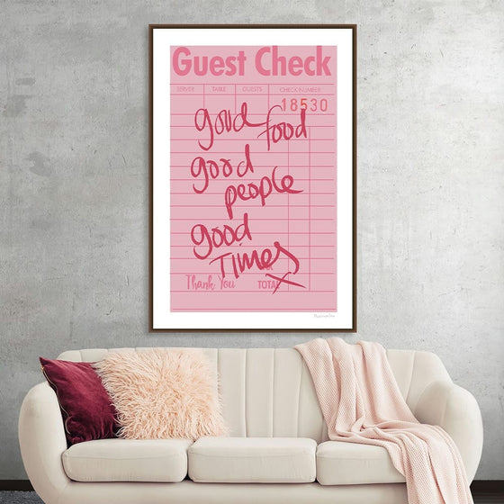 “Guest Check I“, Mercedes Lopez Charro