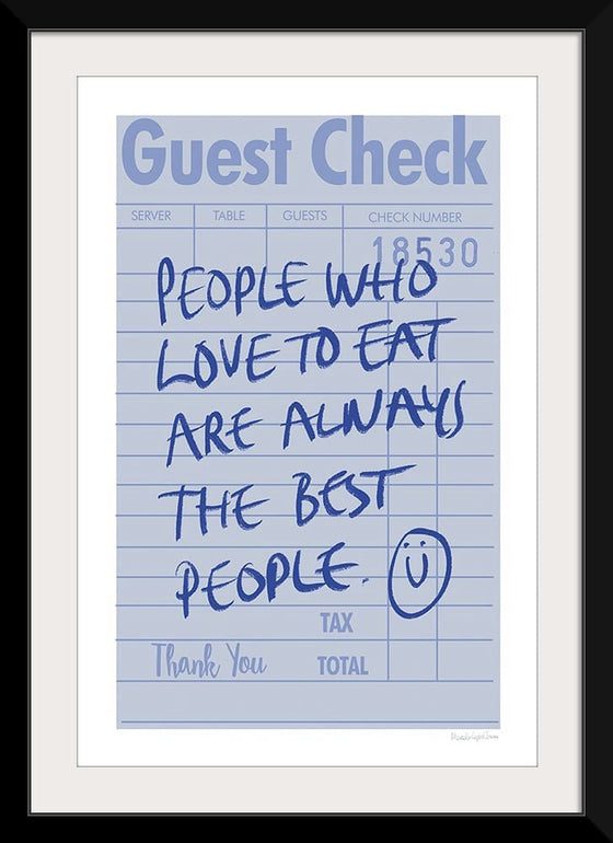 “Guest Check II“, Mercedes Lopez Charro