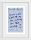 “Guest Check II“, Mercedes Lopez Charro