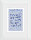 “Guest Check II“, Mercedes Lopez Charro