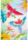 “Parrots and Palms I“, Mercedes Lopez Charro