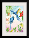 “Parrots and Palms II“, Mercedes Lopez Charro