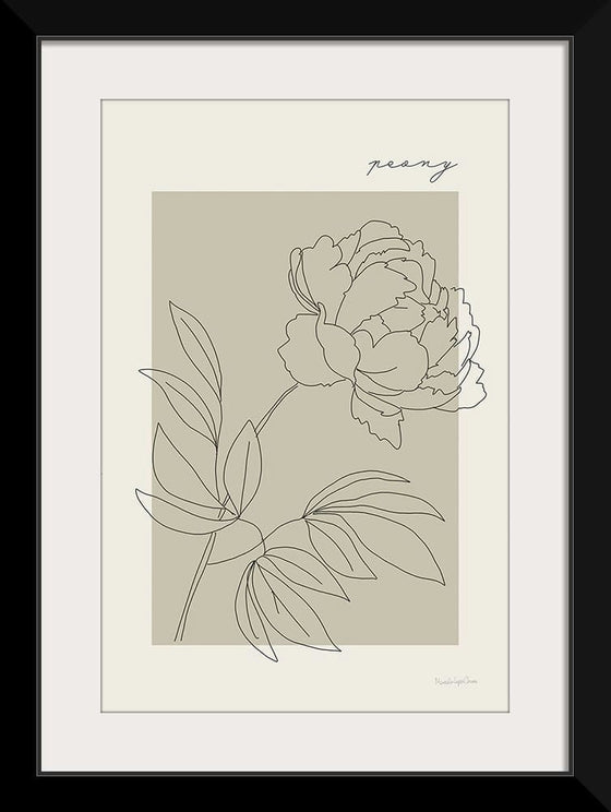 “Flower Poster III“, Mercedes Lopez Charro