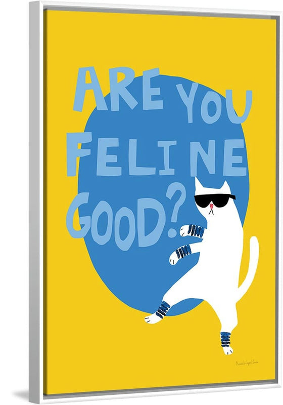 “Cool Cat I Feline Good“, Mercedes Lopez Charro