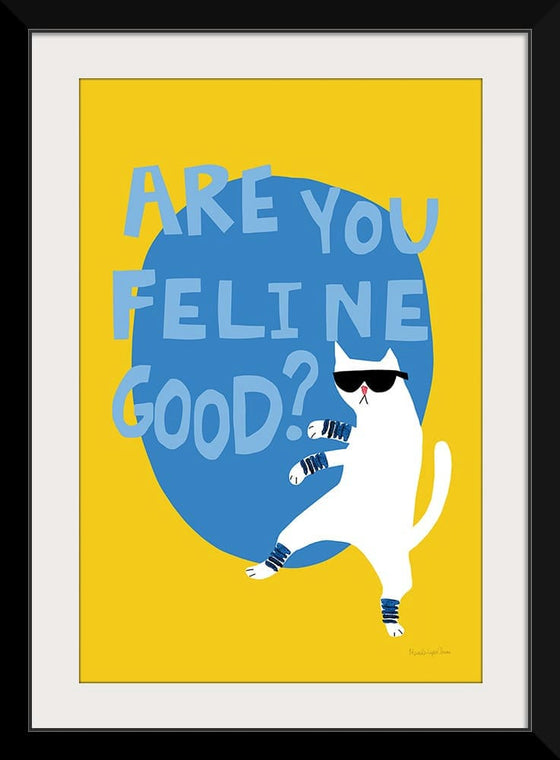 “Cool Cat I Feline Good“, Mercedes Lopez Charro