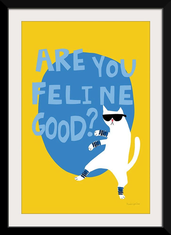 “Cool Cat I Feline Good“, Mercedes Lopez Charro