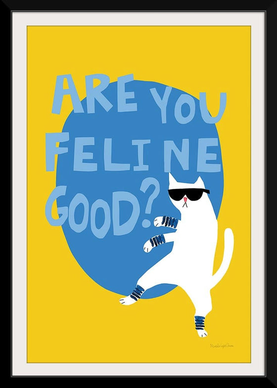 “Cool Cat I Feline Good“, Mercedes Lopez Charro