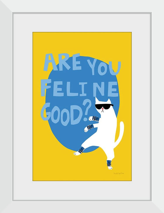 “Cool Cat I Feline Good“, Mercedes Lopez Charro