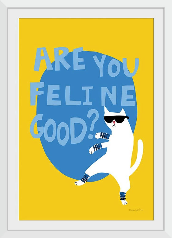 “Cool Cat I Feline Good“, Mercedes Lopez Charro