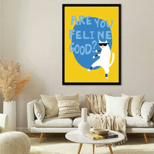  “Cool Cat I Feline Good“, Mercedes Lopez Charro