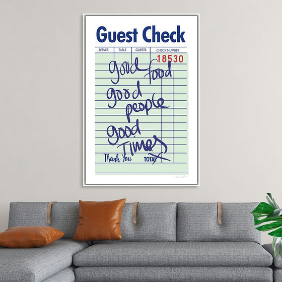 “Guest Check I Green“, Mercedes Lopez Charro