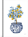 “Lemon Tree in Chinoiserie I“, Yvette St. Amant