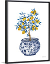 “Lemon Tree in Chinoiserie I“, Yvette St. Amant