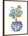 “Lemon Tree in Chinoiserie I“, Yvette St. Amant