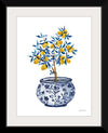 “Lemon Tree in Chinoiserie I“, Yvette St. Amant