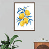 “Blue Leaf Lemons I“, Yvette St. Amant