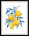 “Blue Leaf Lemons I“, Yvette St. Amant