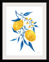 “Blue Leaf Lemons II“, Yvette St. Amant