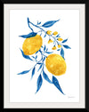 “Blue Leaf Lemons II“, Yvette St. Amant