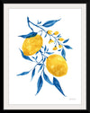 “Blue Leaf Lemons II“, Yvette St. Amant