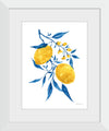 “Blue Leaf Lemons II“, Yvette St. Amant