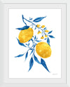 “Blue Leaf Lemons II“, Yvette St. Amant