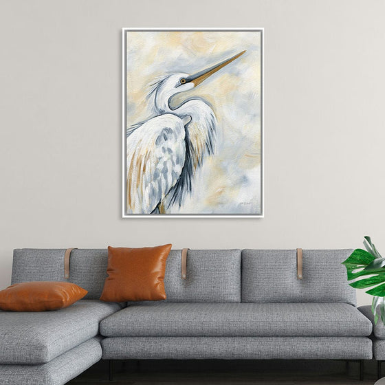 “White Egret“, Yvette St. Amant