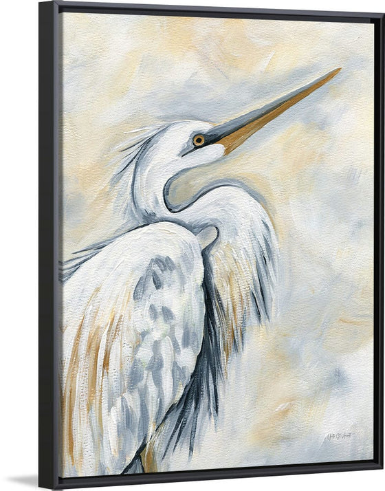 “White Egret“, Yvette St. Amant