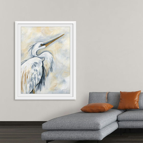 “White Egret“, Yvette St. Amant