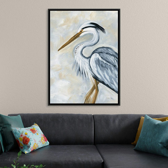 “Blue Heron“, Yvette St. Amant