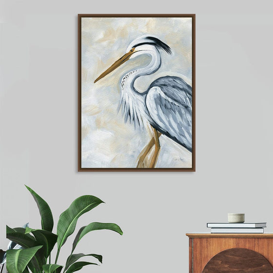 “Blue Heron“, Yvette St. Amant