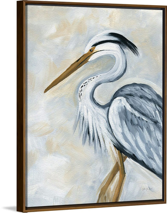 “Blue Heron“, Yvette St. Amant