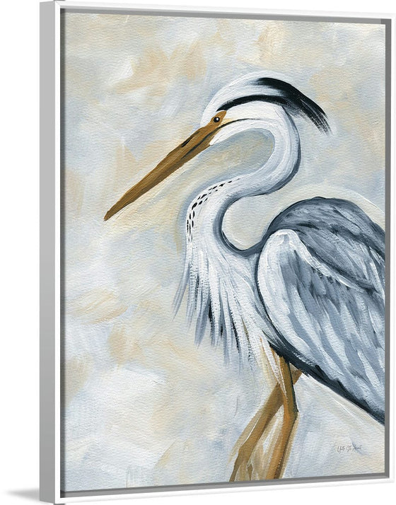 “Blue Heron“, Yvette St. Amant