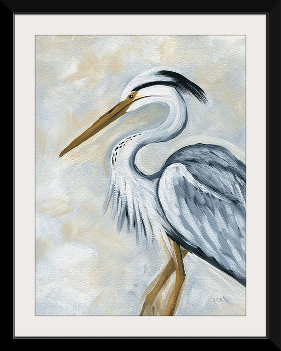 “Blue Heron“, Yvette St. Amant