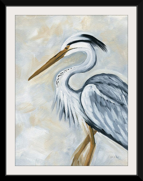 “Blue Heron“, Yvette St. Amant