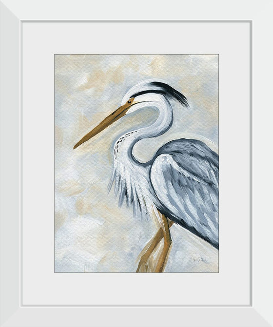 “Blue Heron“, Yvette St. Amant