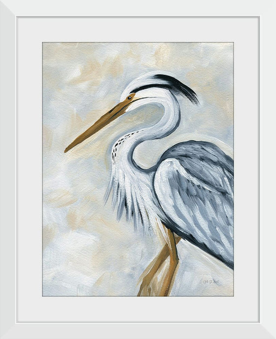 “Blue Heron“, Yvette St. Amant