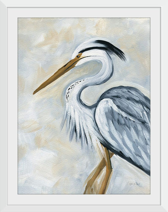 “Blue Heron“, Yvette St. Amant