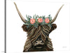 “Longhorn with Rose Crown“, Yvette St. Amant